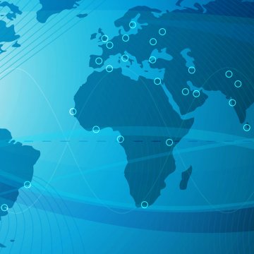 sfax online fax service review blue world map connected 